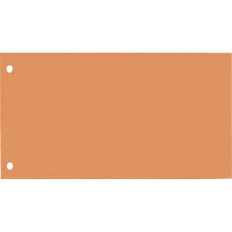 Oxford Intercalaires en carton, pour format A4, orange