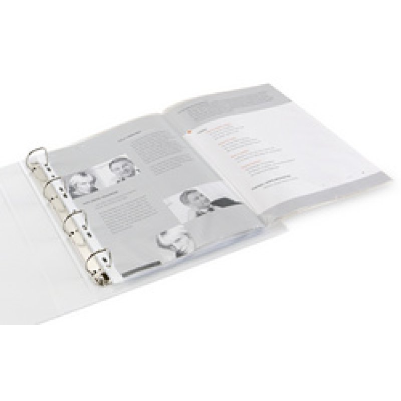 Oxford Pochette perforée, format A3 paysage, PP, 0,09 mm