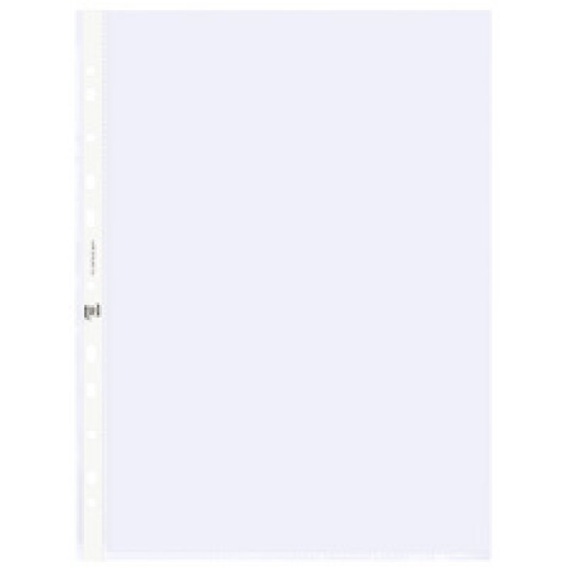 Oxford Pochette perforée Premium, A4, PP, 0,12 mm, grainé