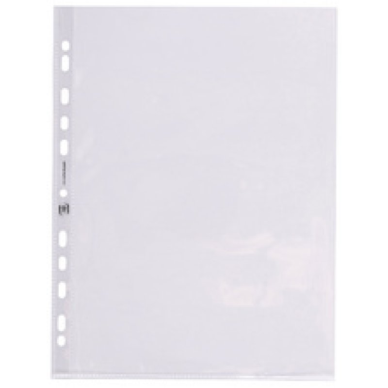 Oxford Pochette perforée Premium, A4, PVC, 0,08 mm