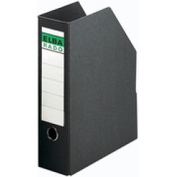 ELBA Porte-revue en carton dur (RC) avec étiquette sur le