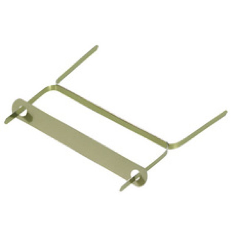 ELBA Attache double en métal, laquée en couleur laiton