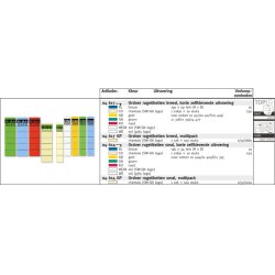 Elba Spine Label for Lever Arch Files 190 x 59 mm Blue étiquette auto-collante Bleu 10 pièce(s)