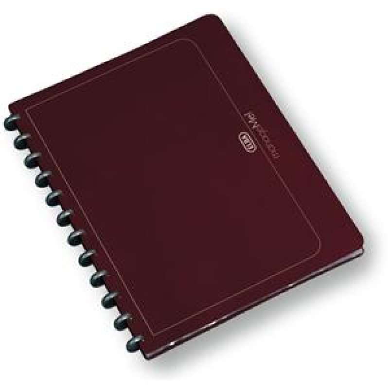 Elba manageMe! ring binder A4 Bordeaux