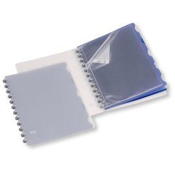 Elba Vario-zipp ringband image profi donker blauw ring binder A4 Blue