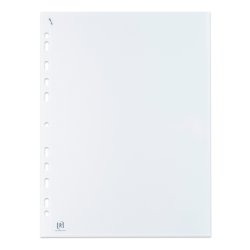 Oxford 400115691 protecteur de feuilles 210 x 297 mm (A4) Polypropylène (PP) 20 pièce(s)