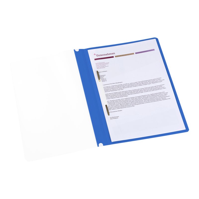 Oxford 400152403 folder Polypropylene (PP) Blue, Transparent A4