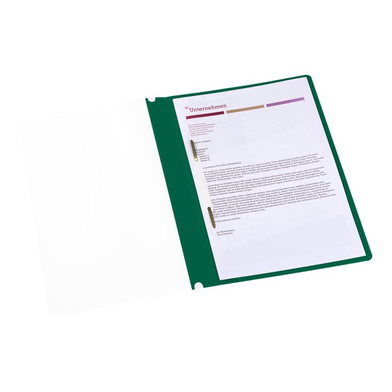 Oxford 400152406 folder Polypropylene (PP) Green, Transparent A4