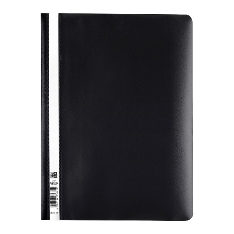 Oxford 400152408 folder Polypropylene (PP) Black, Transparent A4