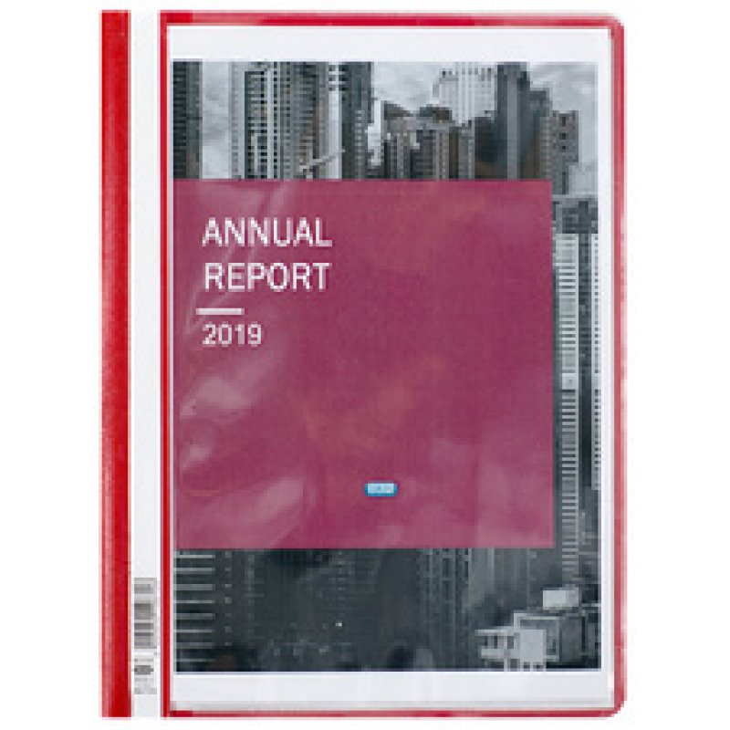 Oxford Chemise de présentation à lamelle, A4 , PP, blanc