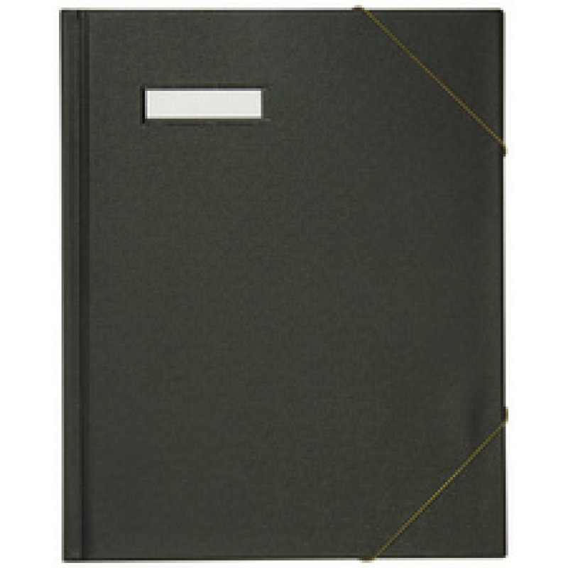 ELBA Chemise à courrier A4 en PVC, avec élastiques, bleu