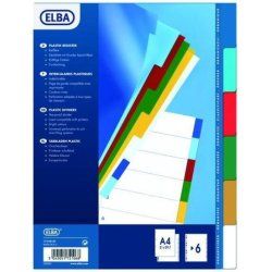 Elba 100205079 tab index Polypropylene (PP) Multicolour