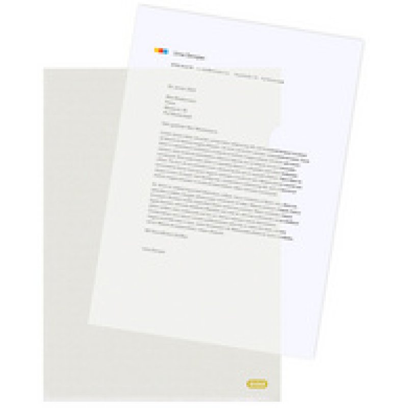 ELBA Sichthülle Recycling, DIN A4, 0,10 mm, transluzent