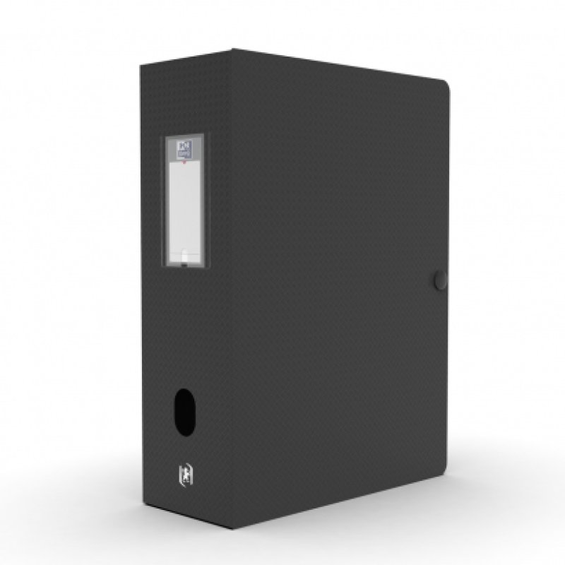 Oxford 100200125 box file 750 sheets Black Polypropylene (PP)