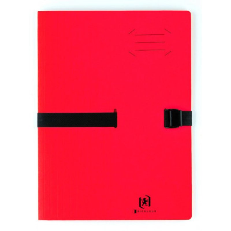 Oxford 100201313 fichier Carton Rouge A4