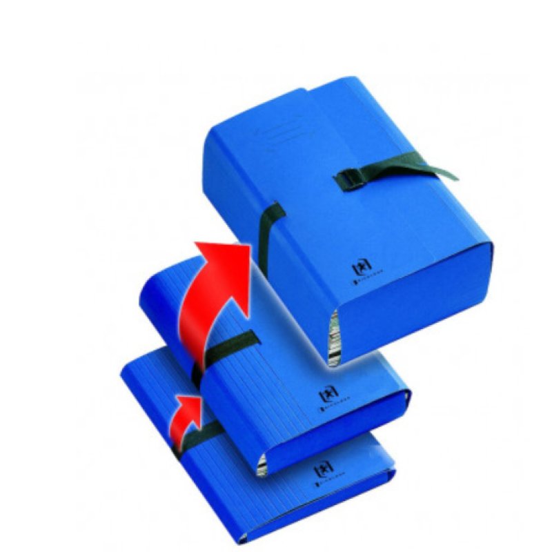Oxford 100201312 folder Cardboard Blue A4