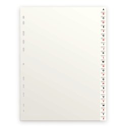 Oxford Intercalaires alphabétiques, en carton, 26 touches