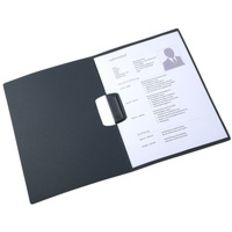 Oxford clip-fix Bewerbungsmappe job-excellent, dunkelblau