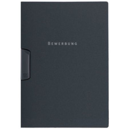 Oxford clip-fix Bewerbungsmappe job-excellent, anthrazit
