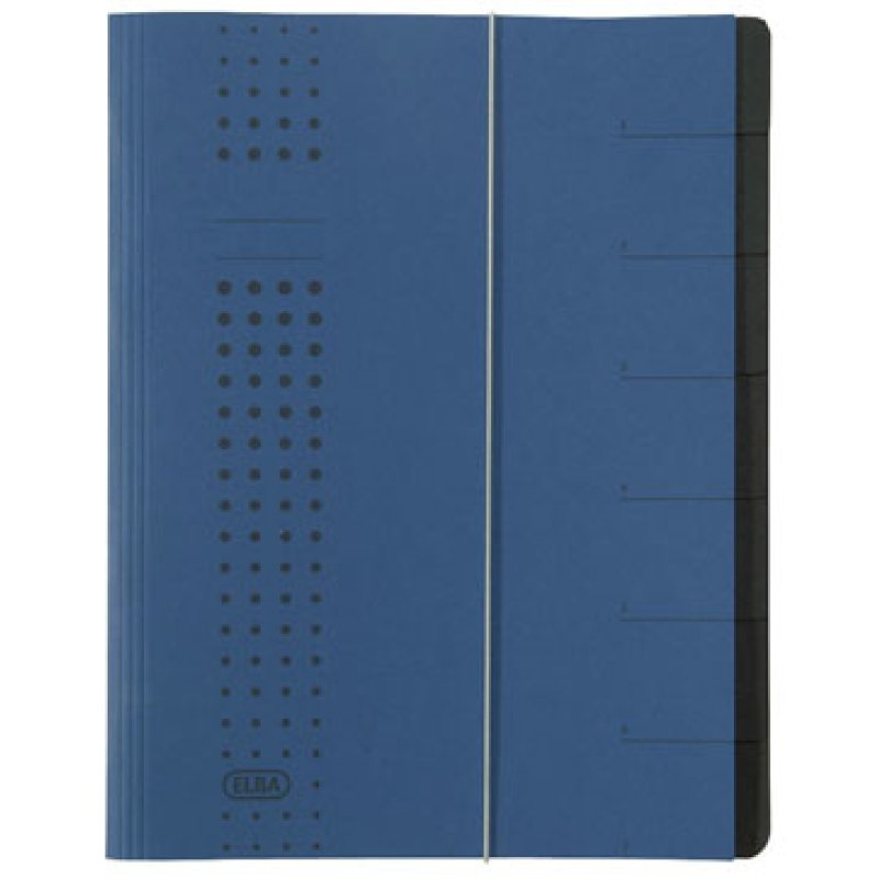 Elba 400002023 divider book Blue Carton A4