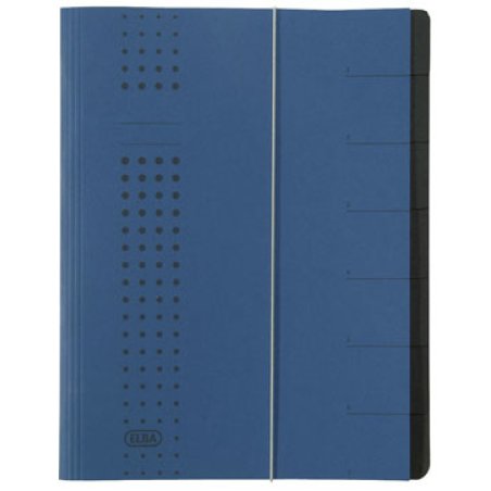 Elba 400002023 divider book Blue Carton A4