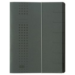 ELBA Chemise à élastique chic, carton, A4, compartiments 1-7