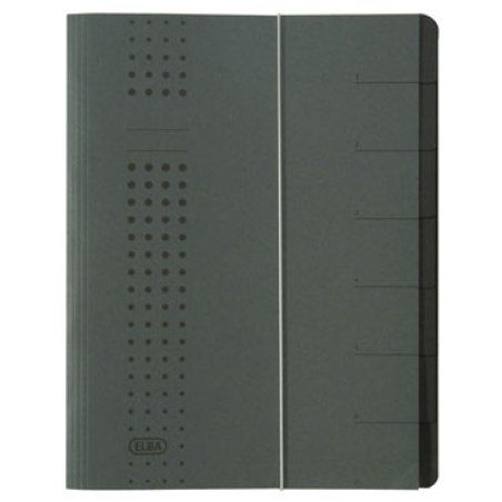 Elba 400001999 divider book Anthracite Carton A4