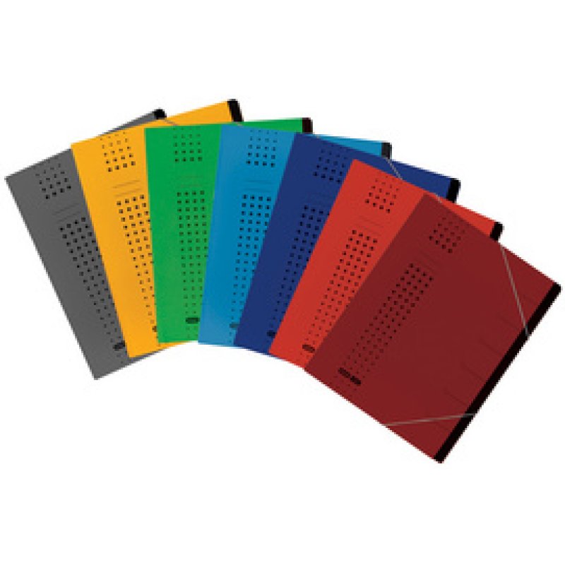 ELBA Chemise à élastique chic, A4 anthracite,