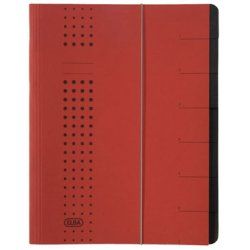 Elba 400002024 divider book Red Carton A4