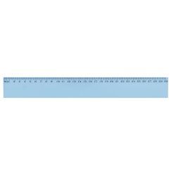 Wonday FTS300062 ruler Desk ruler 300 mm Plastic Blue 1 pc(s)