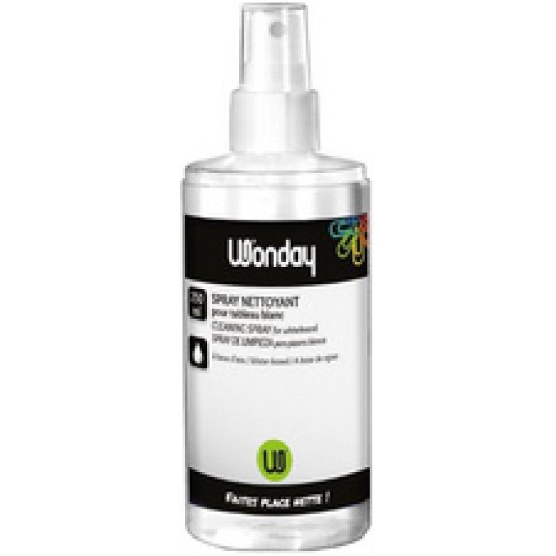Wonday Nettoyant pour tableau blanc, spray, 250 ml
