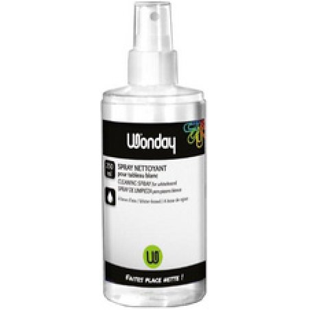 Wonday Nettoyant pour tableau blanc, spray, 250 ml