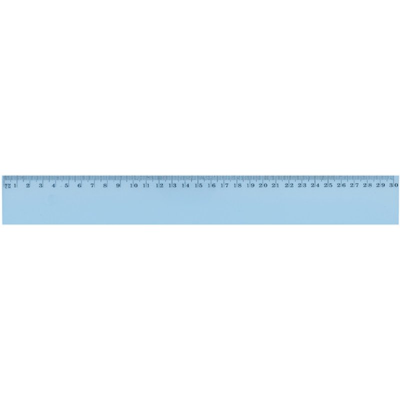 Wonday Règle plate, 400 mm, en plastique, incassable