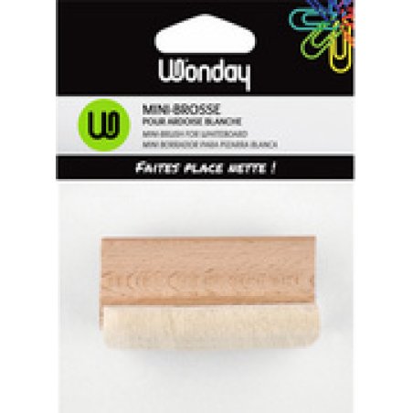 Wonday Mini brosse pour tableau blanc, en bois
