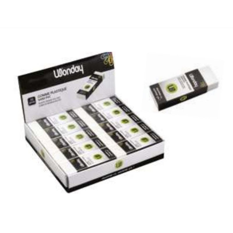 Wonday FCR300063 gomme à effacer Blanc 20 pièce(s)