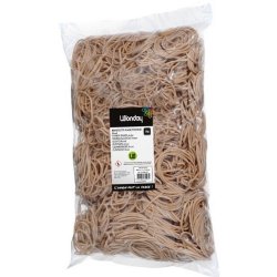 Wonday Bracelets caoutchouc, 200 mm, sac kilo, nature