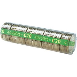 RESKAL Etui à monnaie THE CONTAINER, pour 50 x 0,05 EUR