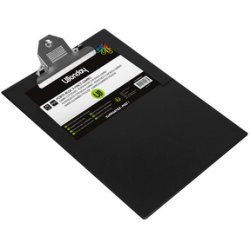 Wonday Porte-bloc, A4, revêtement PVC, noir