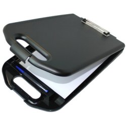 Wonday Porte-bloc avec module de rangement, A4, noir