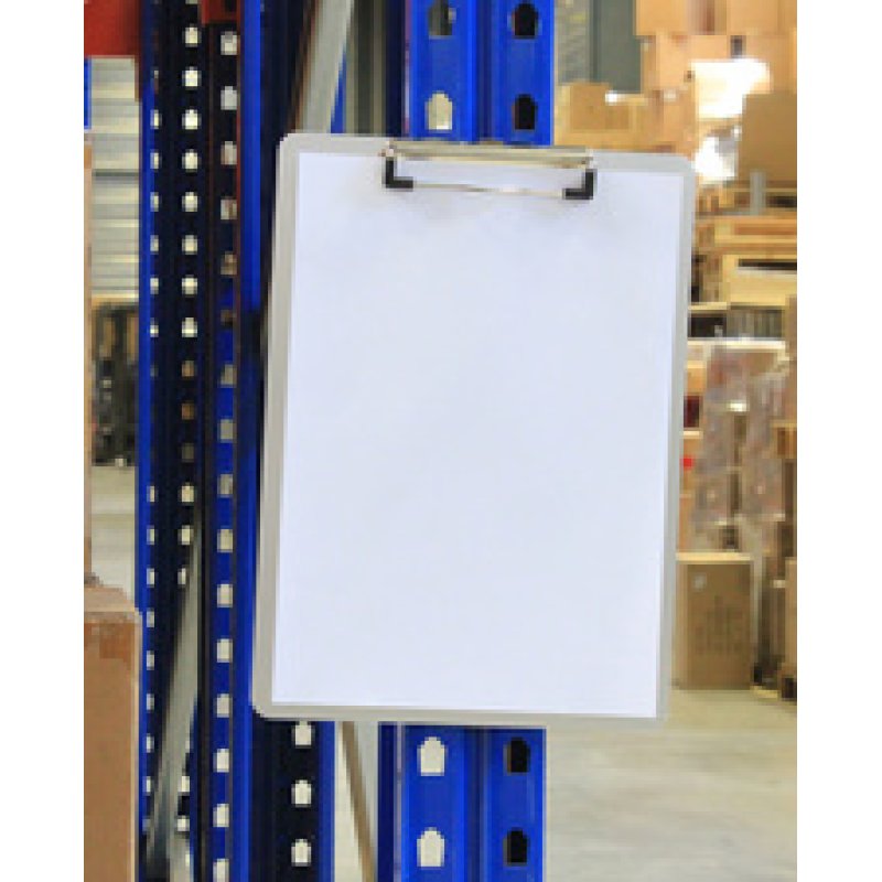 Wonday Porte-bloc, en aluminium, bande magnétique, A4