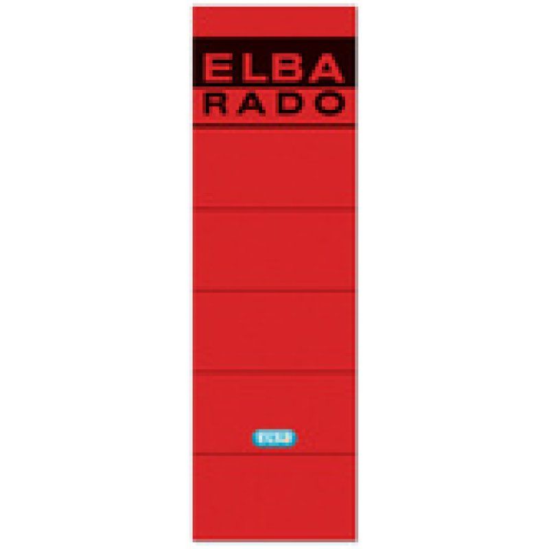 ELBA Etiquette pour dos de classeur "ELBA RADO"- blanc