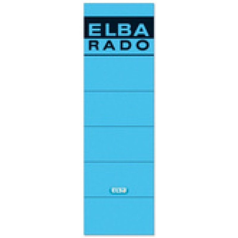 ELBA Etiquette pour dos de classeur "ELBA RADO"- blanc