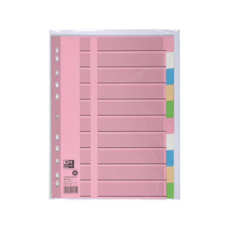 Oxford 400011409 divider Polypropylene (PP) Multicolour 1 pc(s)