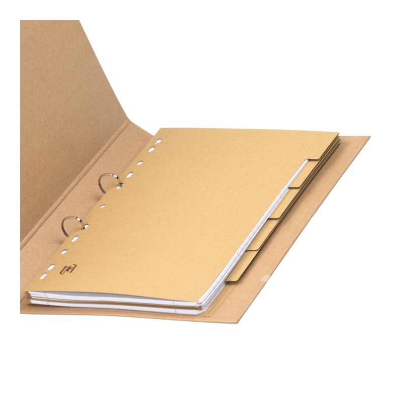 Oxford Intercalaires en carton Touareg, uni, A4, 6 touches
