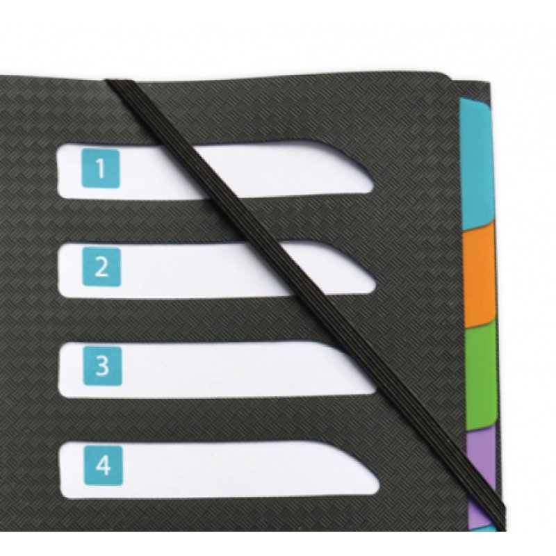 Oxford Memphis Presentation folder Polypropylene (PP) Black