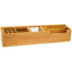 Wedo 61 1007 module de classement de bureau Bambou Bois