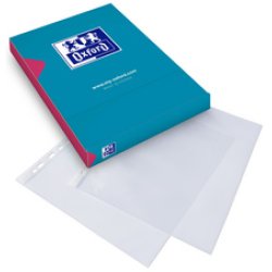 Oxford Pochette perforée Economy, A4, PP, 0,06 mm