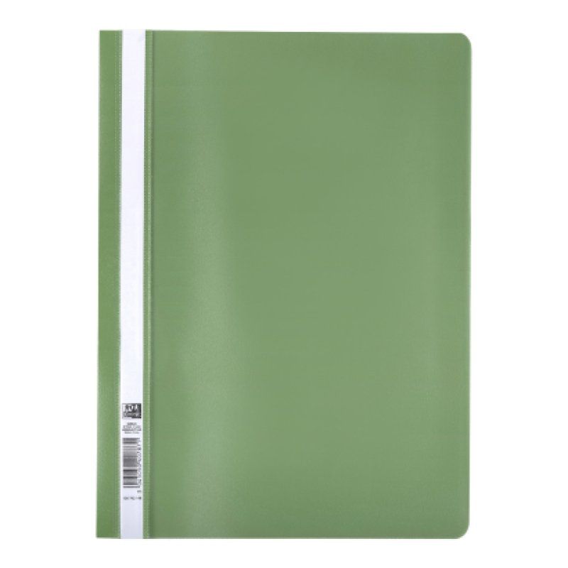 Oxford 100742146 fichier Polypropylène (PP) Vert clair, Transparent, Blanc A4