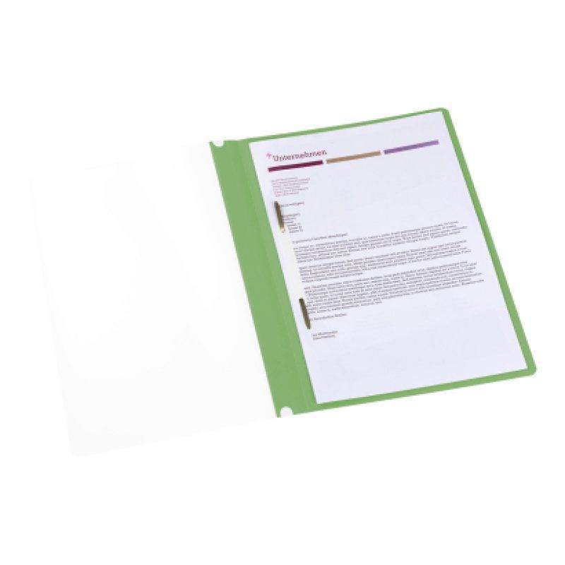 Oxford 100742146 folder Polypropylene (PP) Light Green, Transparent, White A4