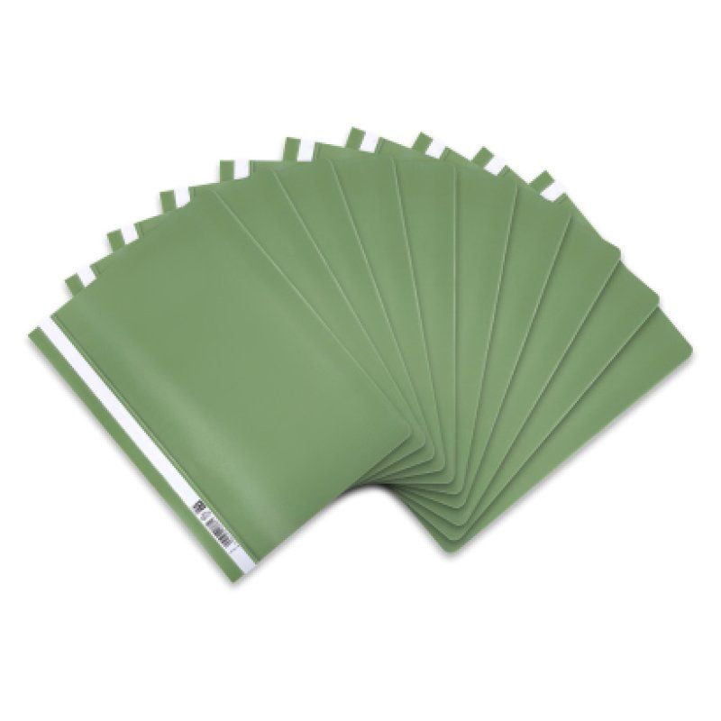 Oxford 100742146 folder Polypropylene (PP) Light Green, Transparent, White A4